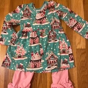 Gingerbread Christmas outfit